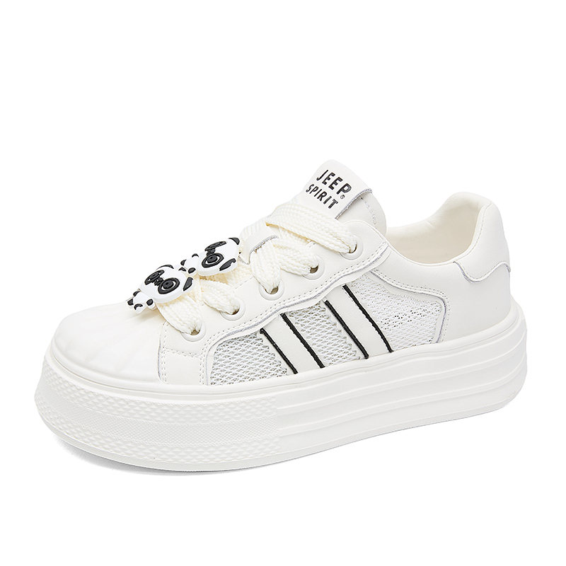 JEEP SPIRIT Anti Slip Wear Resistant Low Top Skateboard Shoes Women's