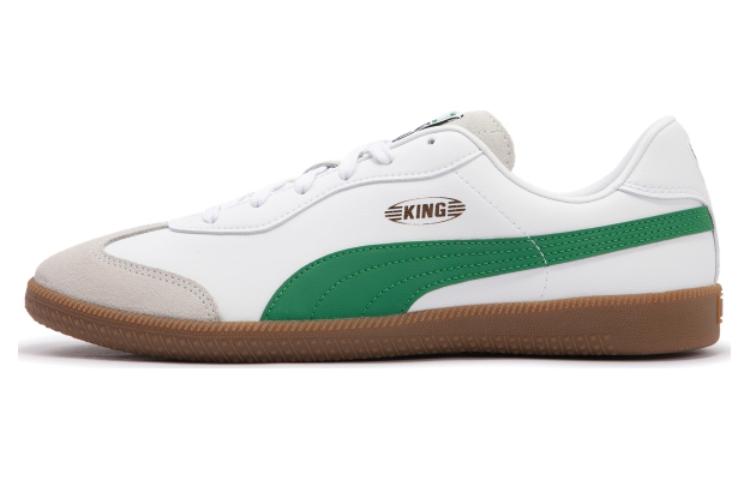 PUMA King 21 It Football Boots 'White Green Gum'