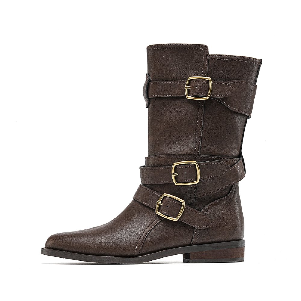 EBLAN Ankle Boots Women's Coffee