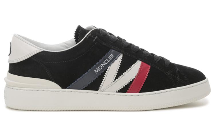 Moncler Low Top Skateboard Shoes Men's Black