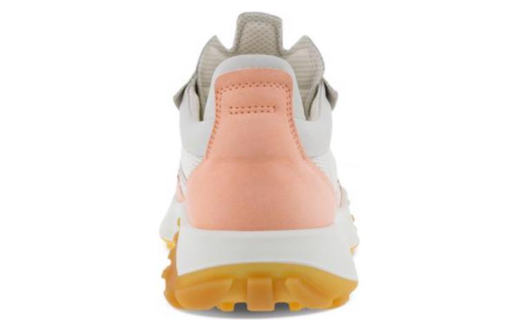 Ecco Low Top Casual Shoes Women's White Pink