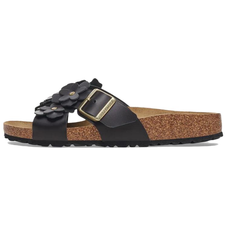 Birkenstock Siena EVA Abrasion Resistant Slide Slippers Women's Black Narrow