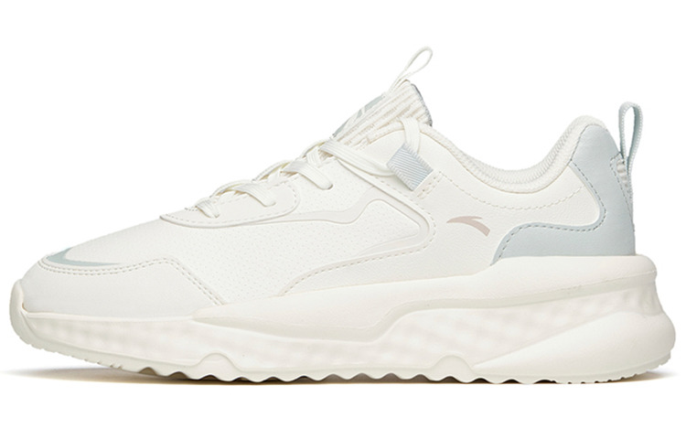 Anta Life Collection Abrasion Resistant Low Top Casual Shoes Women's White Green