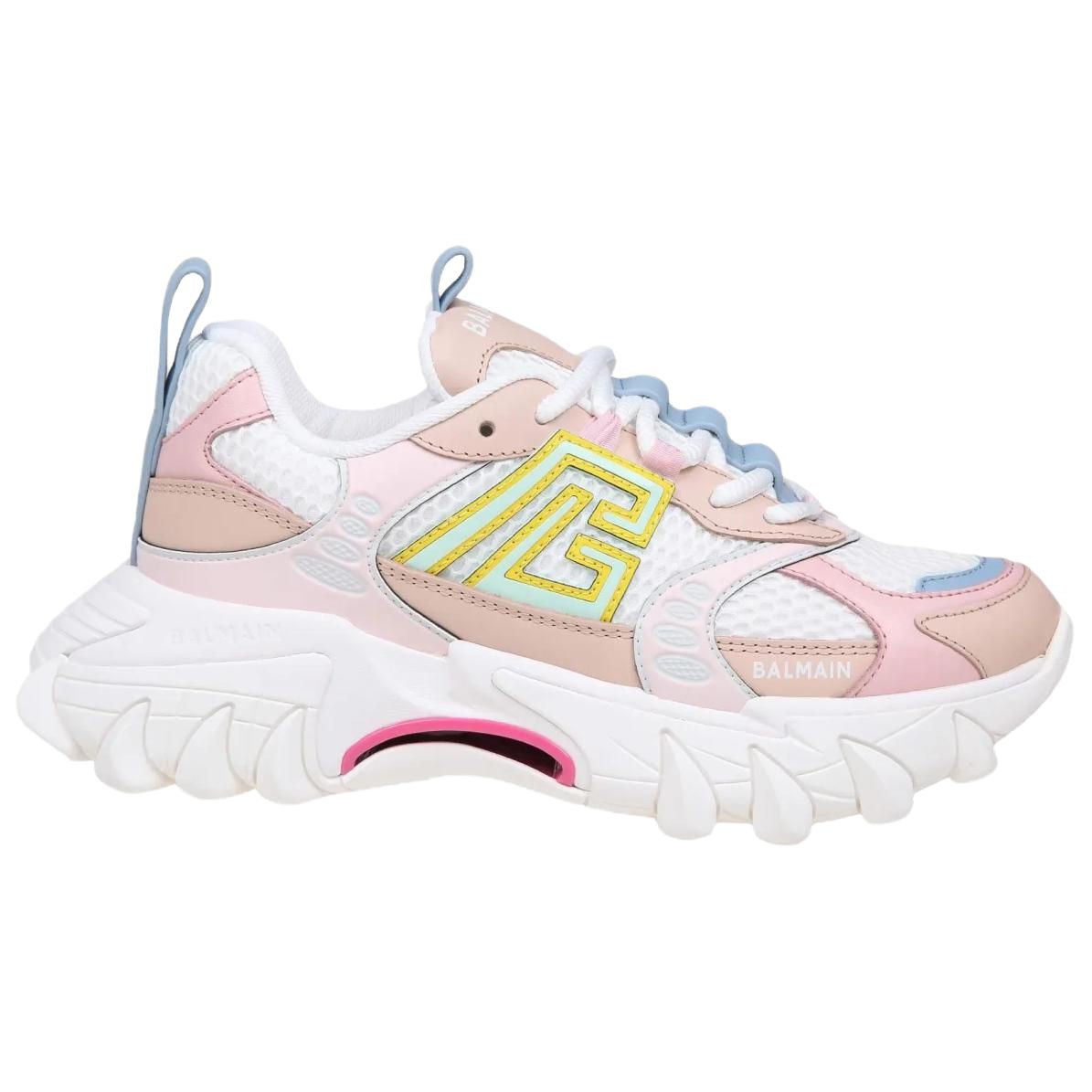 BALMAIN B east Low top Casual Shoes Women's Pink