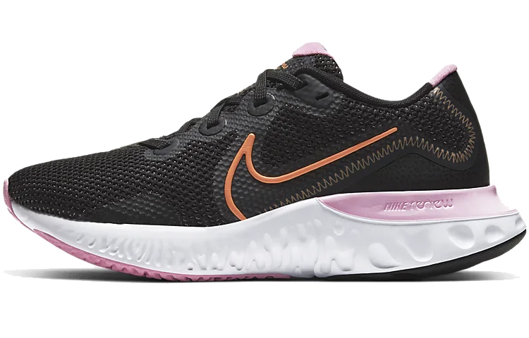 Nike Renew Run Black White Pink Women's