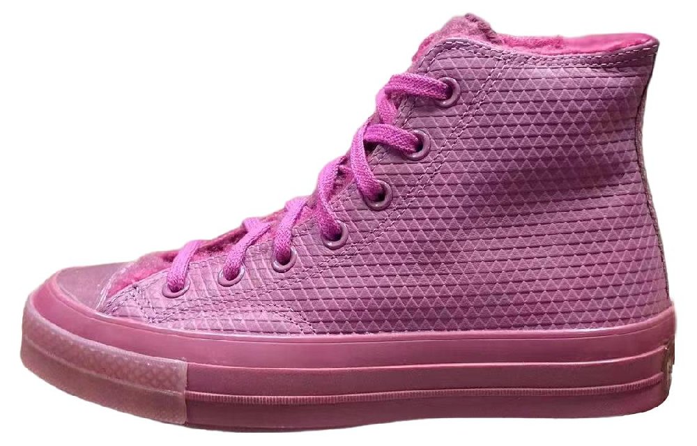 Converse 1970s Anti-Slip Wear-Resistant High-Top Canvas Shoes Women's Purple