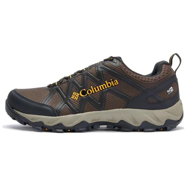 Columbia Peakfreak X2 Slip Resistant Waterproof Low Top Hiking Shoes Men's Umber