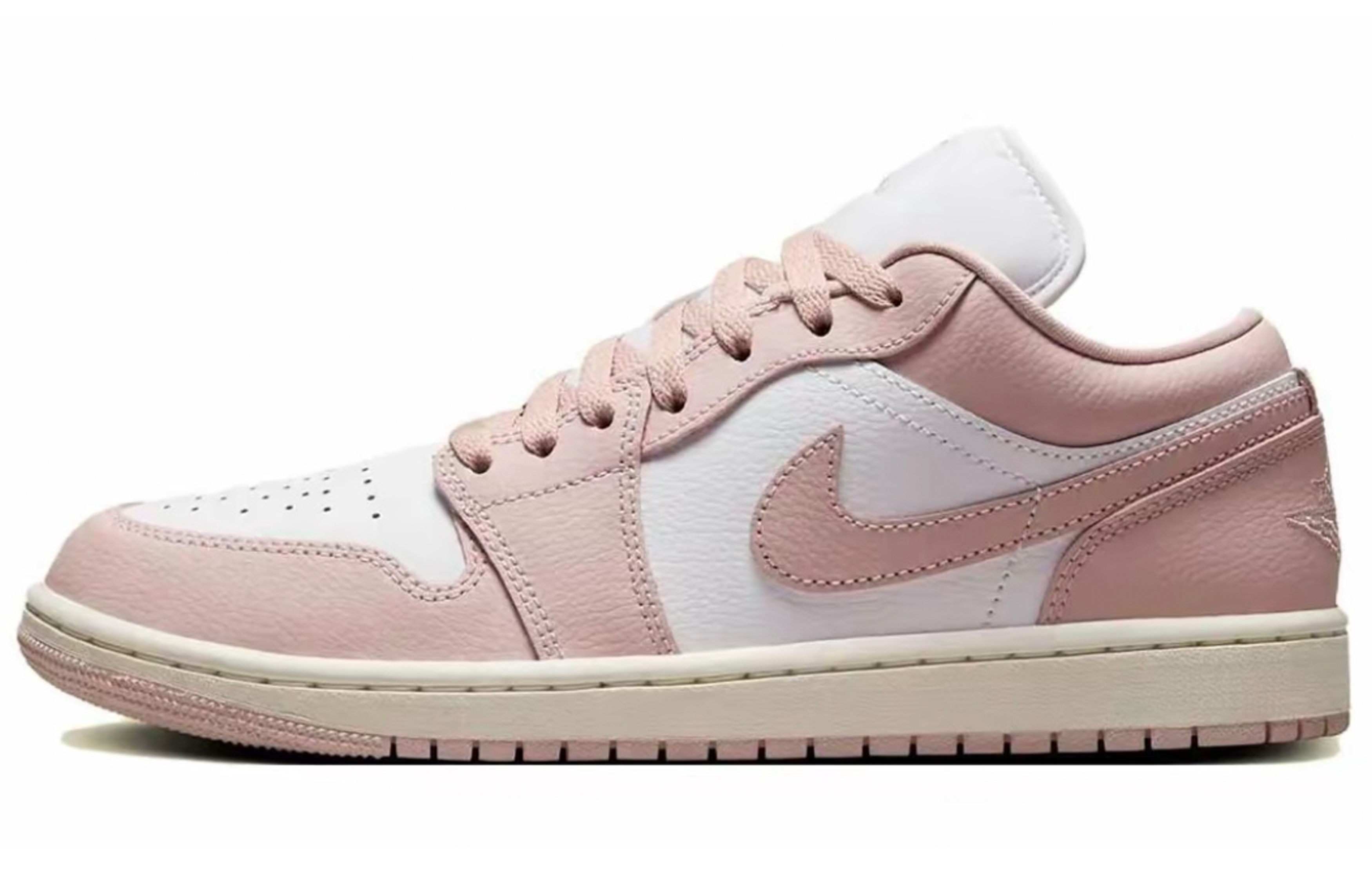 Jordan Air Jordan 1 Cream Puff Cat Abrasion Resistant Low Top Vintage Basketball Shoes Women's Beige Pink купить в интернет-магазине Yoocart с быстрой доставкой по России.