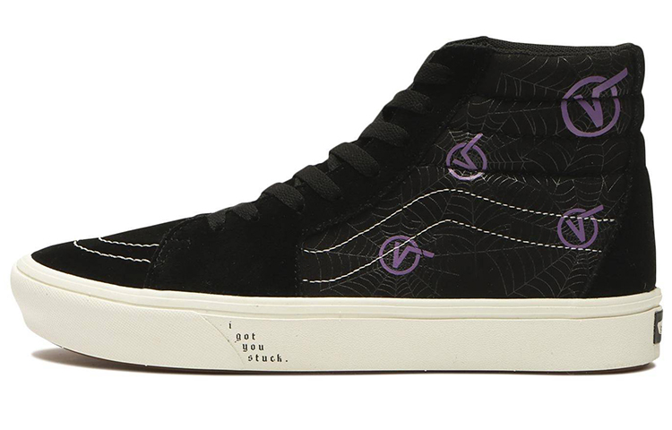 Vans SK8 HI Comfycush Spider Black Purple