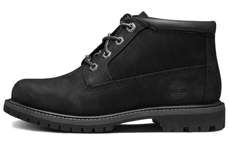 Timberland Nellie Waterproof Chukka Wide Fit Boots 'Black' Women's