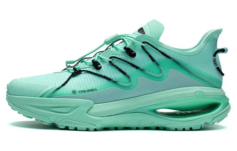 LiNing Yijie Abrasion Resistant Breathable Low top Running Shoes Men's Aqua Green