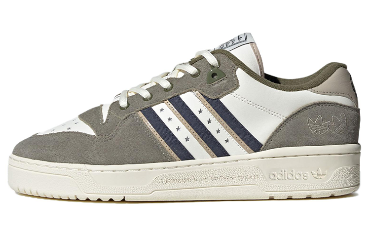 Adidas Originals Кроссовки для скейтбординга Low Top Серо-зеленый Белый Унисекс