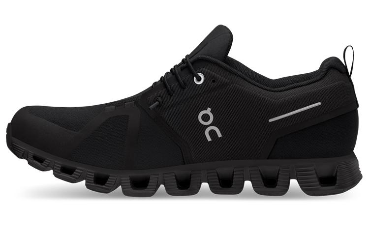 On Running Cloud 5 Waterproof All Black