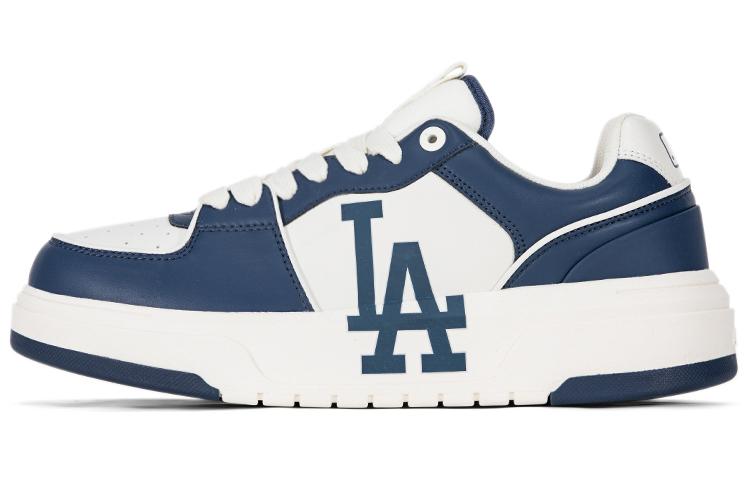 MLB Chunky Liner Basic Anti Slip And Wear Resistant Height Increasing Low Top Skateboard Shoes Unisex Blue
