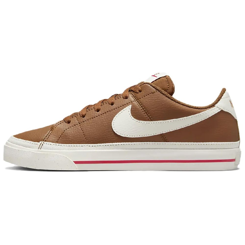 Nike Court Legacy Next Nature Light British Tan Fire Red Sail Women's