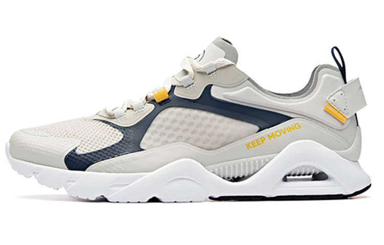 Anta Cushioning, Slip Resistant, Moisture Wicking, Breathable Low Top Chunky Sneakers Men's