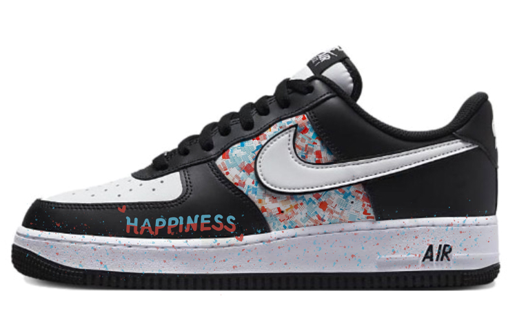 Nike Air Force 1 Low-Top Skateboard Shoes Unisex White Black