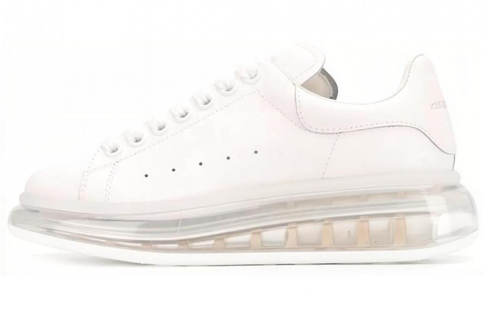 Alexander McQueen Oversized Sneaker 'White Clear Sole' Women's