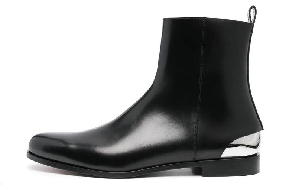 Alexander McQueen Slip On Ankle Boots