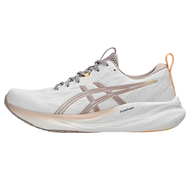 Asics GEL PULSE 16 Shock Absorbers Low Top Running Shoes Women's White Gray