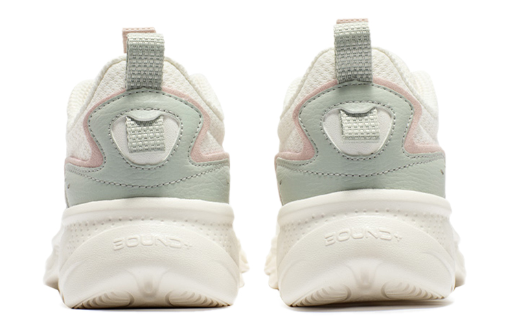361° Abrasion Resistant, Breathable, Lightweight Low Top Running Shoes Women's White Green
