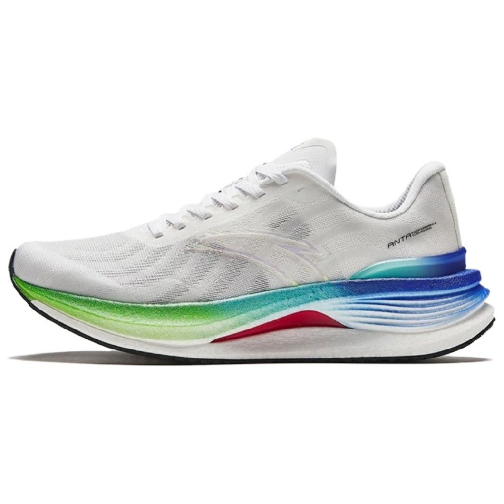 Anta Champion 3rd Gen PRO Cushioned Wear Resistant Breathable Low Top Running Shoes Men's Papyrus White