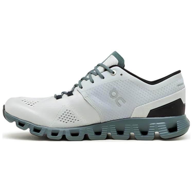 On Running Cloud X Glacier Grey Olive