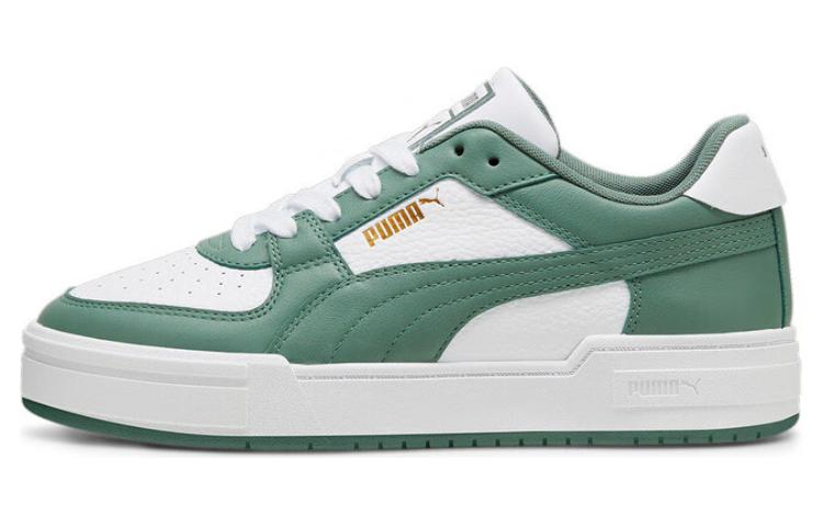 PUMA Ca Pro Кроссовки для скейтбординга Низкие Бело-зеленые Унисекс