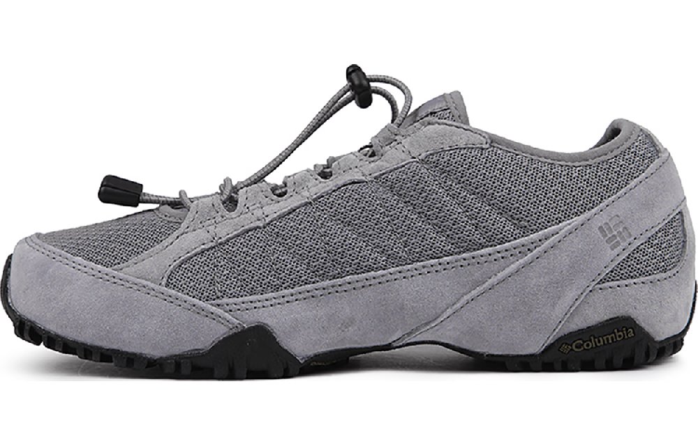 Columbia Outdoor Shoes Men Low-Top Light Gray