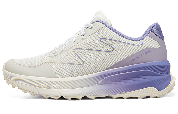 Skechers Relaxed Fit D'Lux Fitness 'White Purple' Women's