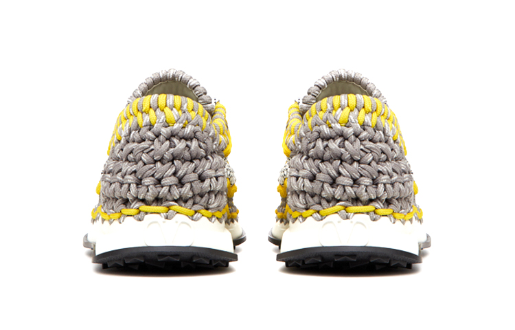 Valentino Crochet Sneakers 'Yellow' купить в интернет-магазине Yoocart с быстрой доставкой по России.