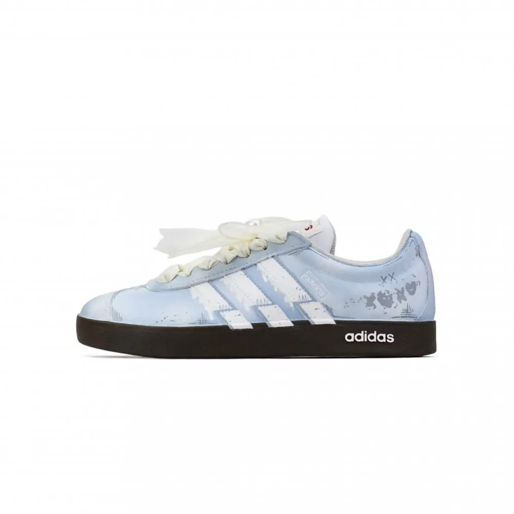 Adidas VL COURT 2.0 Low top Skateboard Shoes Unisex Blue