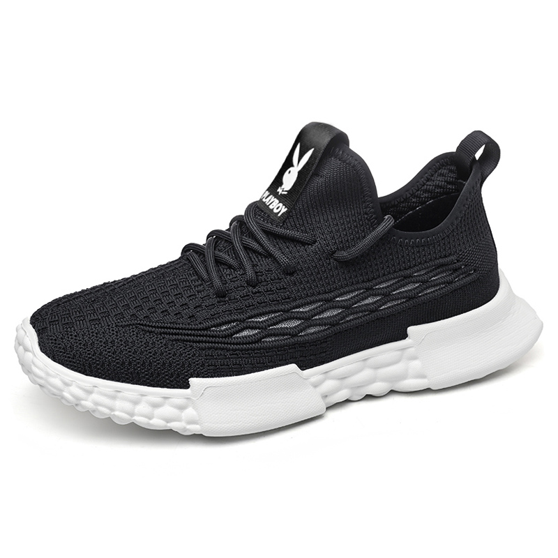 Playboy Playboy Low-Top Casual Flyknit Athletic Shoes Men's