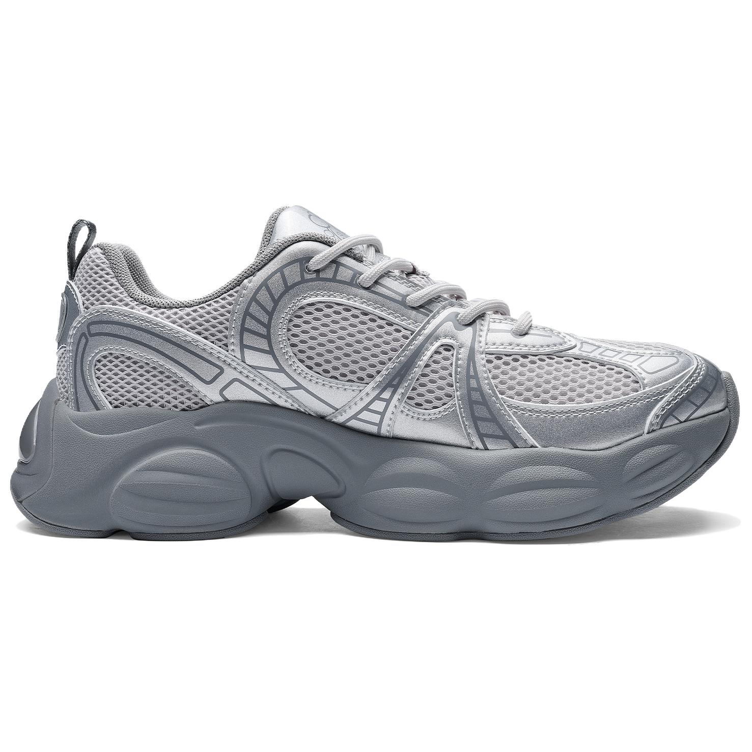 Kappa SERIES Abrasion Resistant Rebound Low Top Running Shoes Unisex Silver купить в интернет-магазине Yoocart с быстрой доставкой по России.