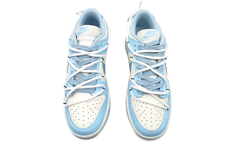 Nike Dunk Low 'OceanBliss' Low-Top Skateboard Shoes Women's White Blue