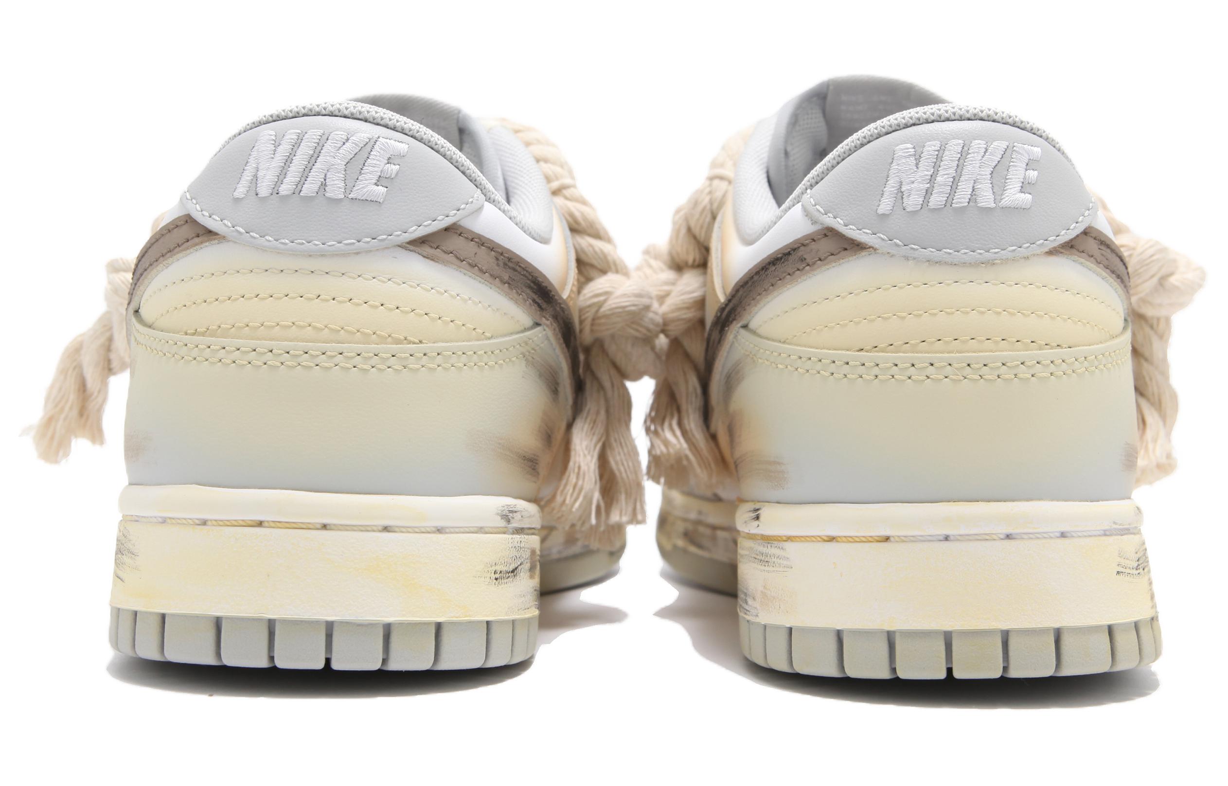 Nike Dunk Abrasion Resistant Low Top Skateboard Shoes Unisex Beige Yellow купить в интернет-магазине Yoocart с быстрой доставкой по России.