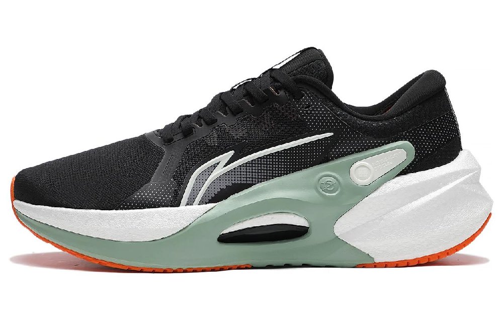 LiNing Furious Rider 7.0 Abrasion Resistant Breathable Low Top Running Shoes Men's Black White