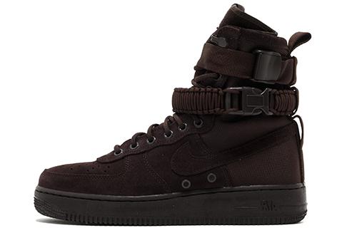 Nike Sf Air Force 1 High Velvet Brown