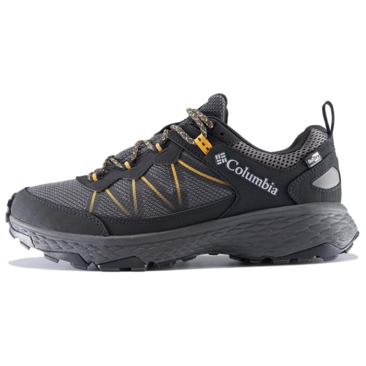 Columbia Peakfreak Waterproof Support Grip Low Top Hiking Shoes Men's Black