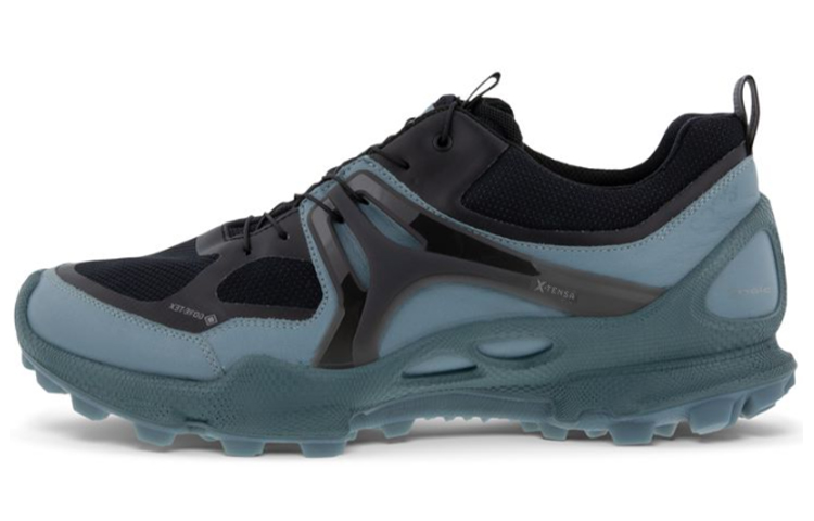 Ecco Biom C Trail Abrasion Resistant Low Top Running Shoes Men's Blue