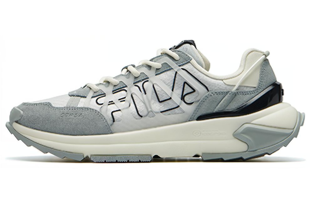 FILA Heritage-FHT Running Shoes Men Low-Top Silver/Gray