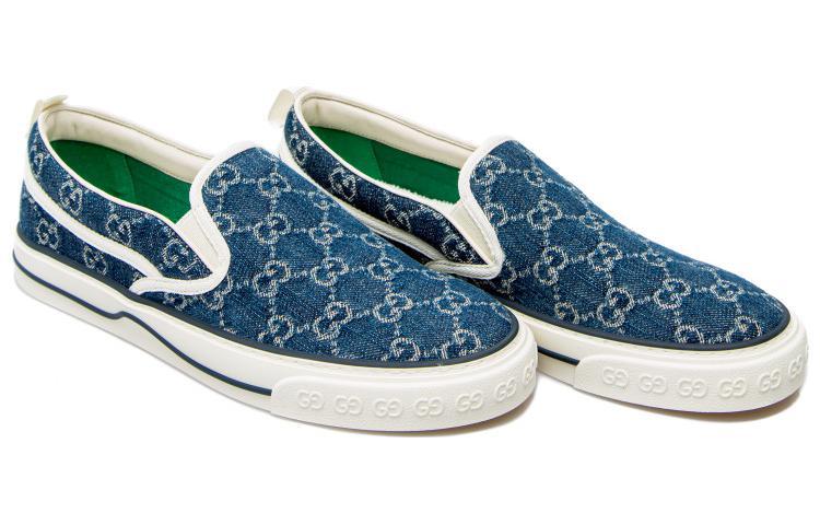 GUCCI Tennis 1977 Slip On 'Denim' купить в интернет-магазине Yoocart с быстрой доставкой по России.