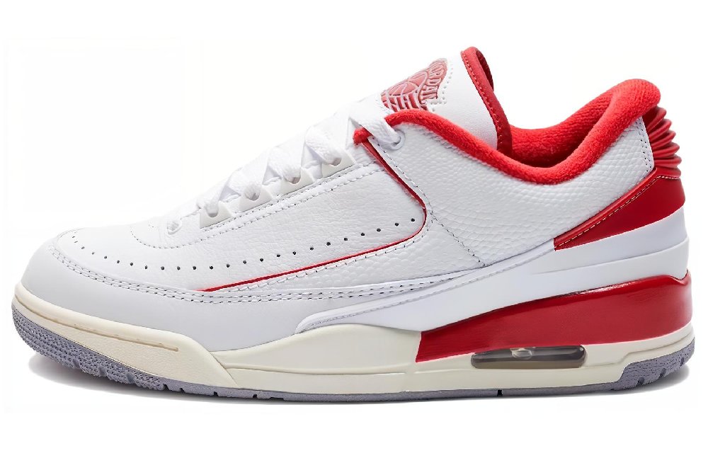 Air Jordan 2/3 White Varsity Red