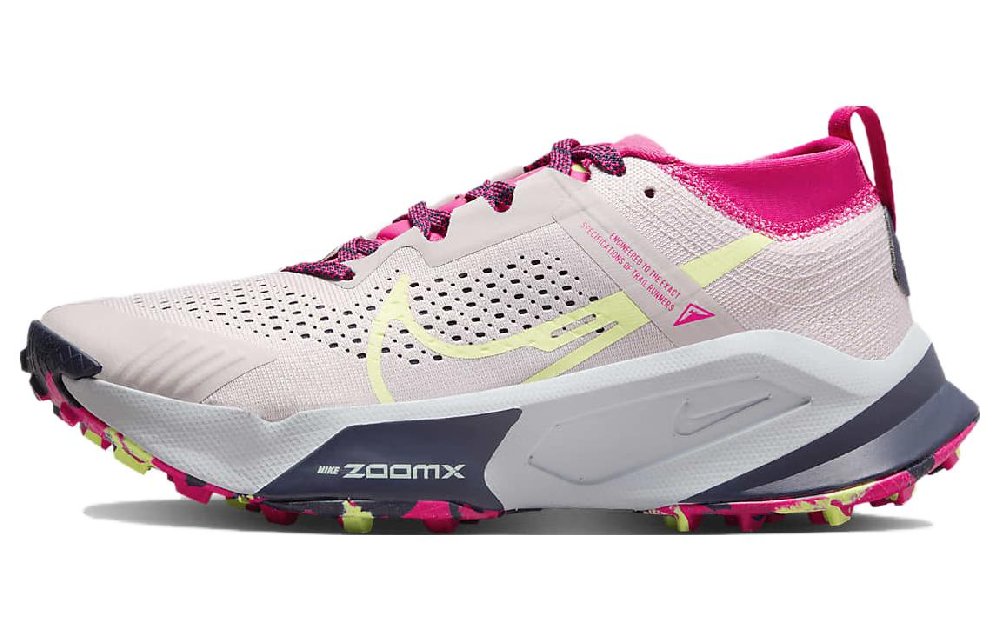 Nike ZoomX Zegama Platinum Violet Luminous Green Women's