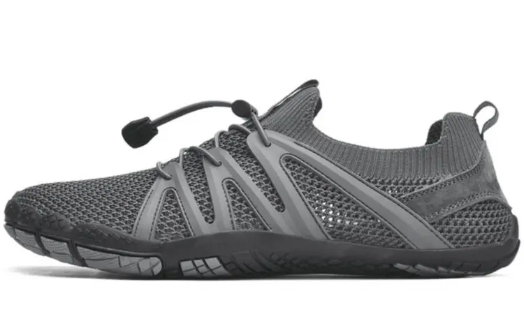 Jeep Abrasion Resistant, Breathable, And Quick Dry Low Top Outdoor Shoes Men's Gray