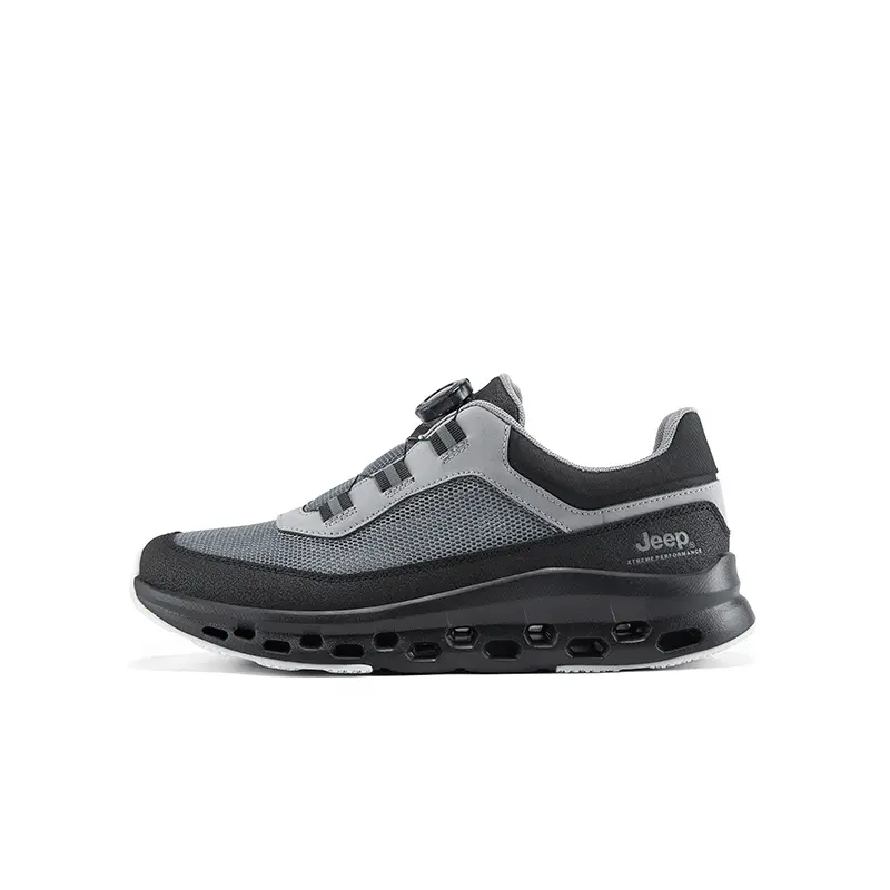 Jeep Low Top Outdoor Shoes Men's Gray