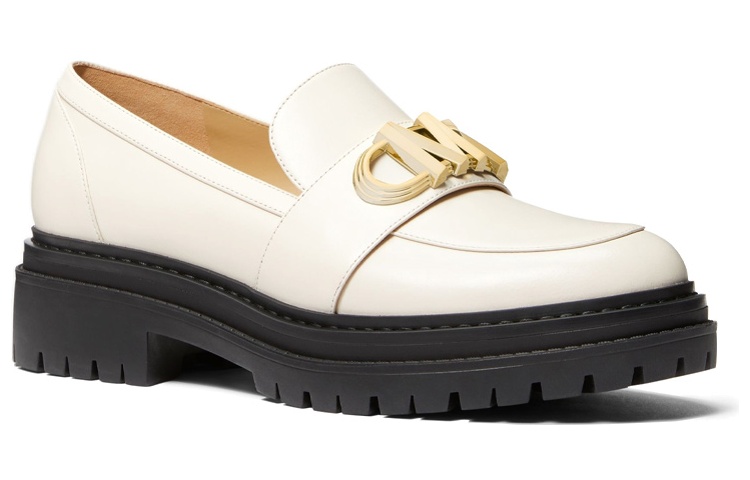 MICHAEL KORS PARKER Loafers Women's White