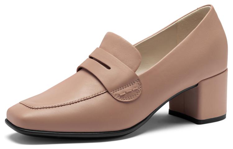 Ecco Chunky Heel High Heels Women's Tuscany Pink