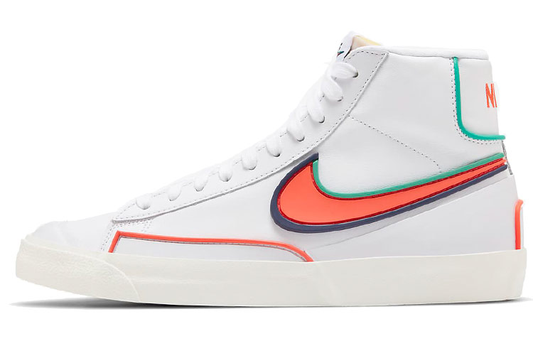 Nike Blazer Mid 77 Infinite White Blue Void Crimson