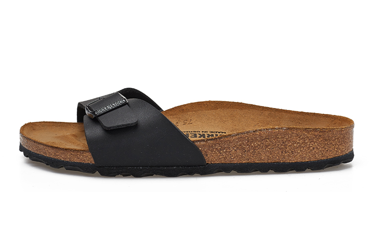 Birkenstock Madrid Birko Flor Narrow Fit Sandals 'Black'